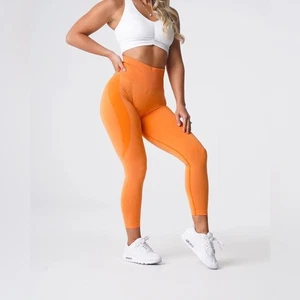 Leggings senza cuciture NVGTN Sunset Orange Contour taglia S - Foto 1 di 10