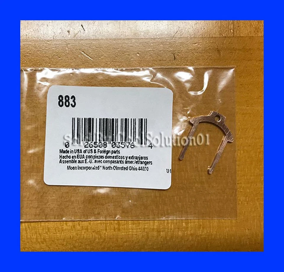 2 MOEN 883 RETAINER CLIP 1225 1225b 1200 CARTRIDGE SINGLE HANDLE TUB SHOWER