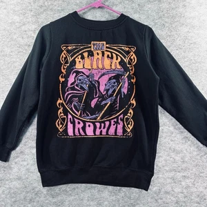 The Black Crowes Unisex XS Sweatshirt Schwarz Grafik Heavy Metal Rock Band Rabe - Bild 1 von 7