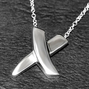 Tiffany & Co. Paloma Picasso X Kiss Halskette mit Anhänger Sterlingsilber - Bild 1 von 4