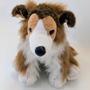 Webkinz Collie Plush (2007) – No Code – HM149 – Tags+Magic W Intact - Picture 1 of 8