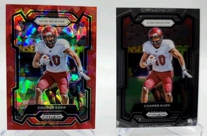 2024 Panini Prizm Draft Picks - Red Cracked Ice - #75 Cooper Kupp - Bild 1 von 6