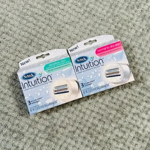 2 SCHICK Intuition Sensitive Skin Neu im Karton 3 Rasierkopf-Nachfüllpackungen & normale bis trockene Haut - Bild 1 von 5