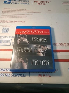 Fifty Shades 3-Movie Collection (Blu-ray) Unrated Editions Very Good Condition - Picture 1 of 4