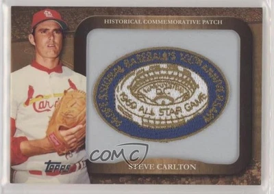 2009 Topps Legends of the Game Manufactured Commemorative Steve Carlton Patch - Image 1 of 2