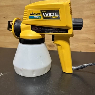 Pintor eléctrico Wagner Power Products Wide Shot Plus 2000 PSI de 2 velocidades #317 Foto 1 de 4
