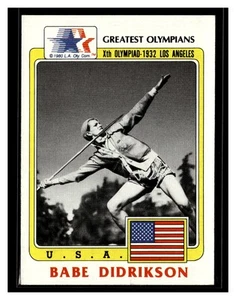 1983 Topps Greatest Olympians #39 Babe Didrikson - Picture 1 of 2