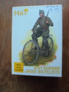 Hat Industries Mini 1/72 WWI German Jager Bicyclists figures - Picture 1 of 1