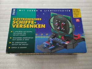 TCM Elektronisches Schiffe Versenken Spiel Sprache Sound Licht Vollständig Ovp - Bild 1 von 9