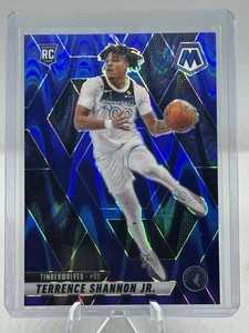 2024-25 Mosaic Terrence Shannon Jr RC #205 Blue Seismic Prizm 002/149 SP Rookie - Picture 1 of 10