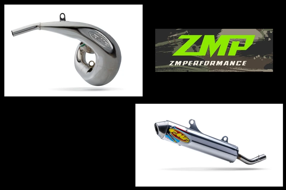 FMF HONDA CR250R 92-96 GNARLY EXHAUST PIPE WITH TURBINECORE 2 SILENCER MUFFLER - Image 1 of 1