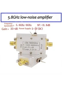 1PCS 5.8GHz Low-noise Amplifier LNA 5800MHz Low-noise Amplifier  - Picture 1 of 5