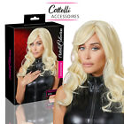 Cottelli Collection Artificial Hair Long Blonde Wig Lunga Parrucca Mossa Bionda