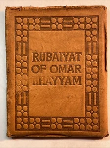 Little Leather Library RUBAIYAT OF OMAR KHAYYAM Real Leather - Bild 1 von 10