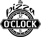 It's Pizza O'Clock Funny Food Vinyl Sticker Decal Gift - 5 Pack