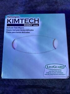 Kimtech Science KimWipes Delicate Task Wipers 4.4 x 8.4” 1-ply 280 Wipes