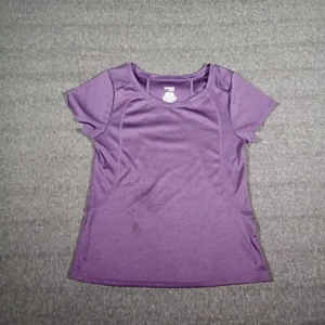 Danskin Now Top Women Extra Large Purple Base Layer Capsule Causal Dri More Gym - Picture 1 of 9