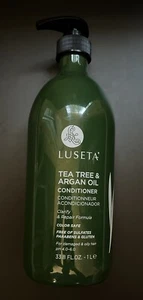 LUSETA Jumbo 33.8oz TEA TREE ARGAN OIL CONDITIONER Clarify Repair - Picture 1 of 3