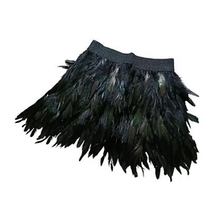 Women\' Feather Feather Skirt Casual - Picture 1 of 10