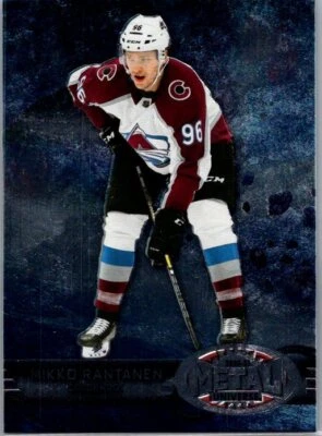 2020 Skybox Metal Universe #R-14 Mikko Rantanen 1997-98 Retro - Image 1 of 2
