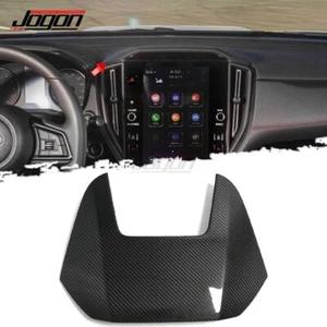 Carbon Console Dash Navigation Srceen Cover For Subaru WRX STI VB 2022+ Satnav - Picture 1 of 8