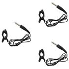 3XX Black Universal Guitar Acoustic Clip on Pickup Piezo Contact Microphone T3S8