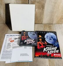 Under A Killing Moon PC Game w Manual + Inserts Interactive Movie Plain Box 1994