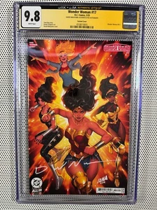 Wonder Woman #17 2025 DC Comics 1st Print Signed David Nakayama Variant CGC 9.8 - Picture 1 of 3