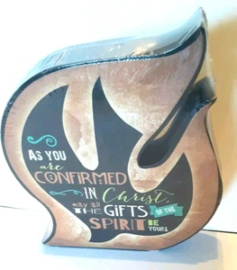 Confirmation Standing Plaque Gifts Of The Spirit Congratulatory Abbey Press 2015 - Picture 1 of 6