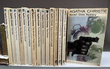 Agatha Christie Fontana 1960s 1970s Matching Covers 15 Books ID5915