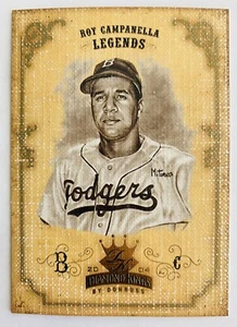 2004 Diamond Kings Sepia Brooklyn Dodgers Baseball Card Roy Campanella #169 SP - Picture 1 of 2