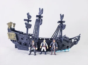 Zizzle Piratas del Caribe Flota Pirata Perla Negra Micro Barco Juego - Imagen 1 de 11