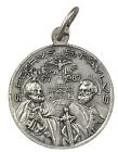 Vintage Catholic 1967 St Peter & St Paul  Silver Tone Religious  Medal