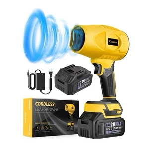 Saker Handheld Cordless Leaf Blower Portable Dust Cleaner Turbo Jet Blower 18 - Picture 1 of 7