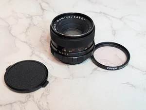 Mamiya Sekor Auto 50mm f2 Kamera Objektiv mit Tiffen Filter - Bild 1 von 13