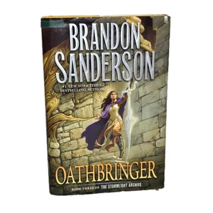 Brandon Sanderson Oathbringer Stormlight Archive 3 Hardcover 1st Ed 3rd print - Picture 1 of 8