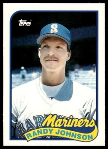 Randy Johnson Seattle Mariners 1989 Topps negociado #57T - Imagen 1 de 2