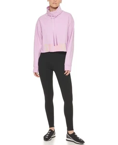 DKNY SPORT Womens Pullover Sweatshirt Purple XL NEW $59   DP2T8651 - Picture 1 of 5