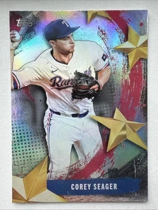 ⭐🦄 2025 Topps Series 1 - Stars of Mlb Corey Seager #SMLB-14 🆓📦 - Bild 1 von 2