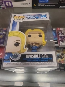 Funko Pop! Vinyl: Marvel - Invisible Girl #558 W/ Vinyl Protector - Picture 1 of 9