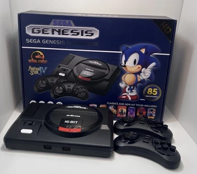 Sega Genesis Flashback HD Console In Box Tested Working - Image 1 of 4
