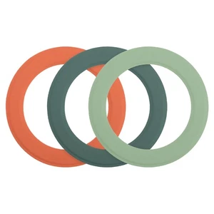 3Pcs Bague Autocollant Magnétique, Bague Adaptateur Magnétique, Vert/Vert Clair/Orange - Photo 1 sur 8