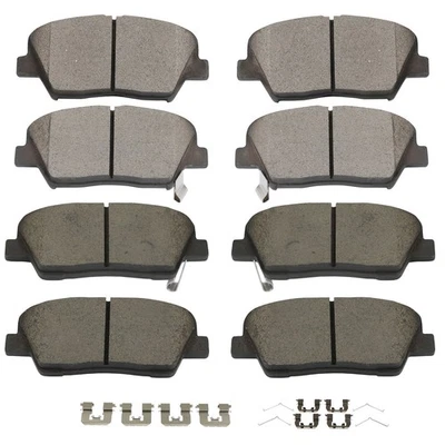 Pastillas de freno delanteras + traseras de cerámica aptas para KIA SORENTO 2016 - 2020 todos los modelos Foto 1 de 4