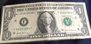 one dollar bill. Zip Code For Post Falls, ID. 83884. 2017 - Picture 1 of 2