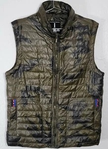 i Jeans by Buffalo Hooded Puffer Vest Men’s Size M Green Camo RN 85706 - Picture 1 of 8