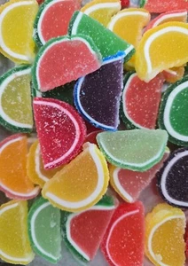 Assorted Fruit Jelly Slice Slices Candy Candies (5) 10 oz Packages Free Shipping - Picture 1 of 1