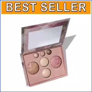 Travel-Friendly Baked Palette: Complete Makeup with Blush, Bronzer, 3 Eyeshadows - Picture 1 of 11