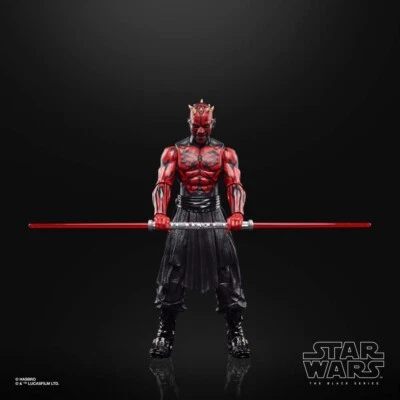 Figura de acción Star Wars The Black Series: 50 aniversario Darth Maul 6" Foto 1 de 4
