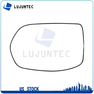 For 2007-11 HONDA CR-V Driver Left Side Chrome Mirror Glass Pair Heated Clear LH - Picture 1 of 5