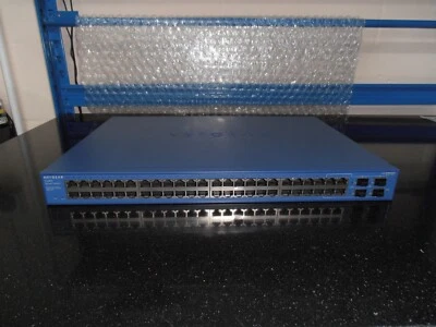 NETGEAR PROSAFE 48-PORT GIGABIT SMART SWITCH GS748T V3H1 - Image 1 of 4